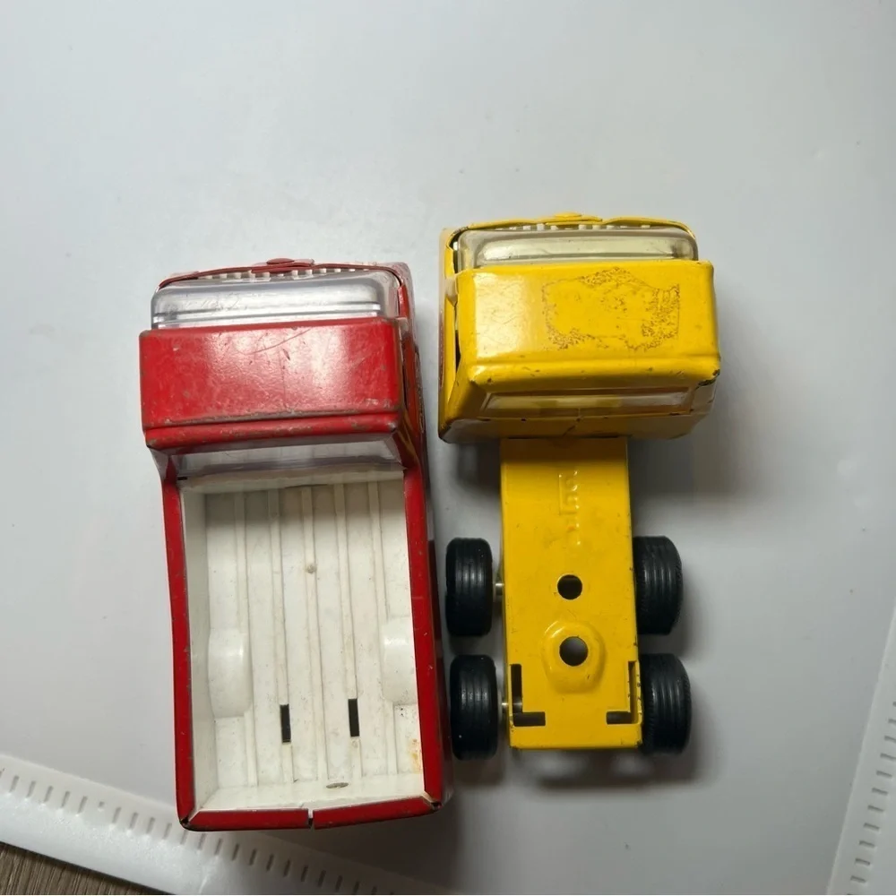 Vintage 1970s Mini Small TONKA TRUCK Lowboy Carrier 55010/1960s Pickup Truck Bed